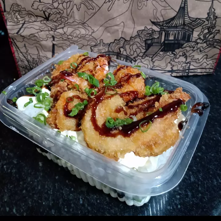 Poke camarão crispy