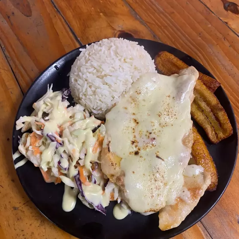 Pollo alfredo gratinado