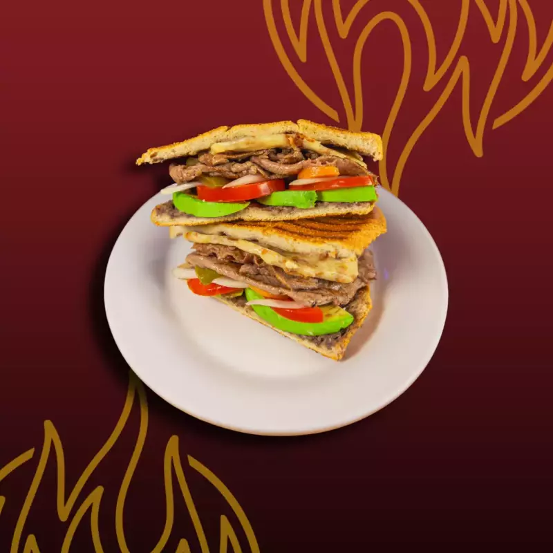 Tortalina de Rib Eye con queso