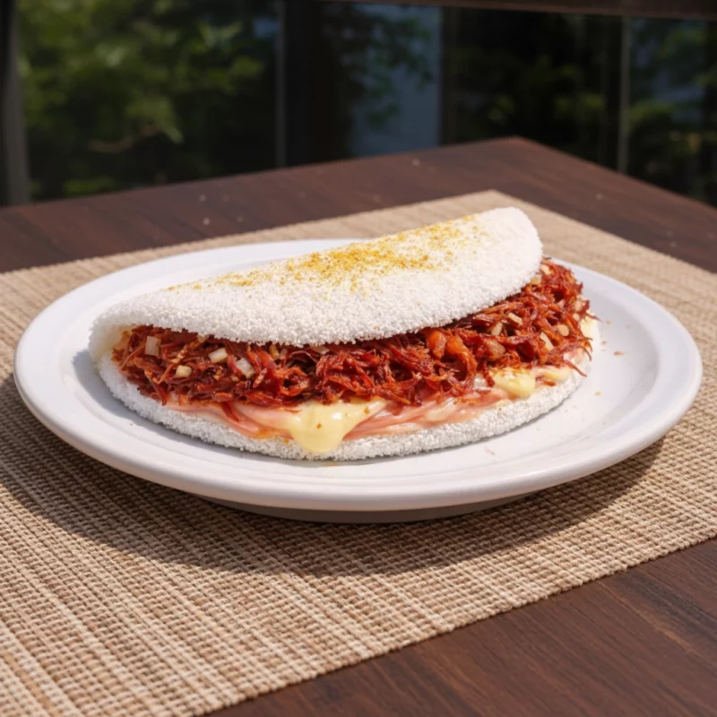 Tapioca de Carne Seca