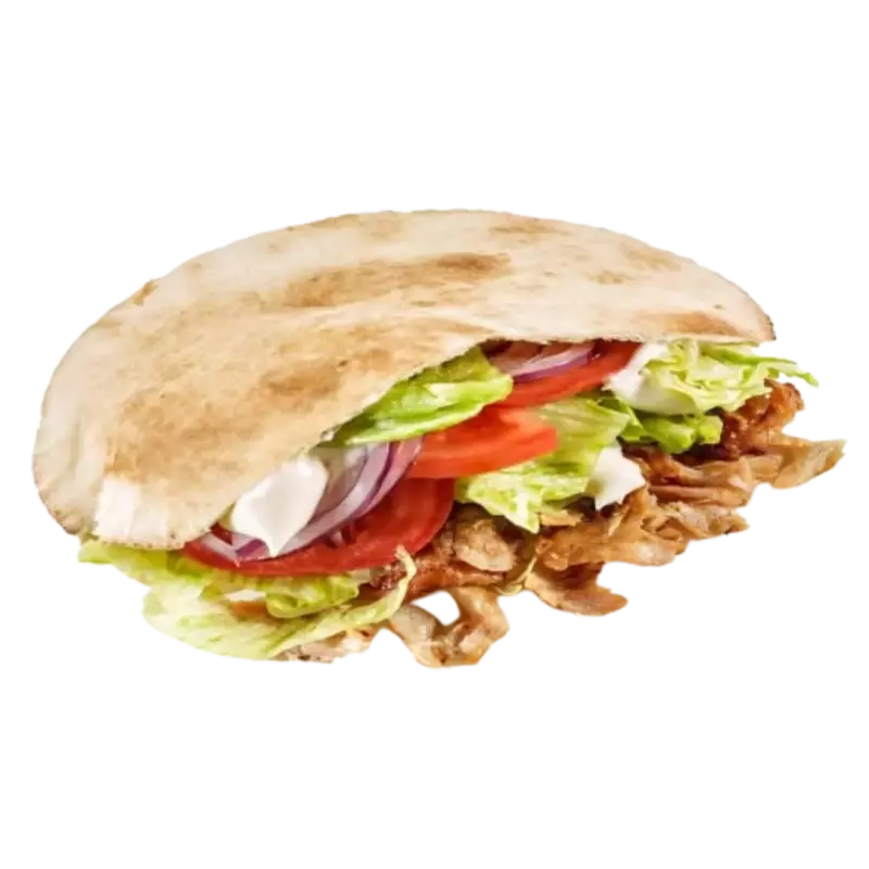 PANPITA POLLO CON TODO