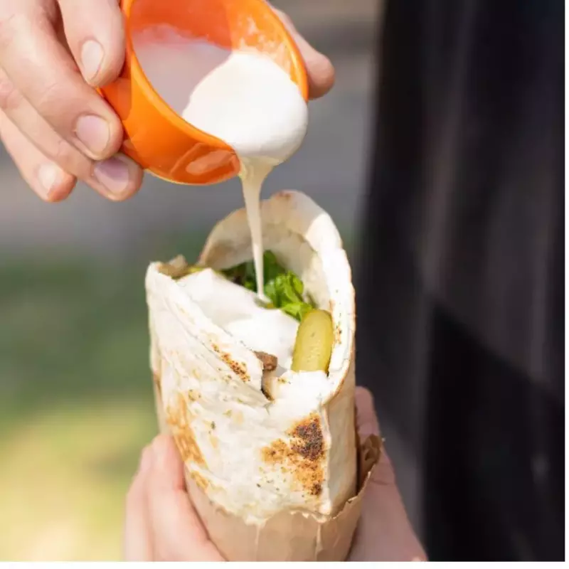 Shawarma green de carne