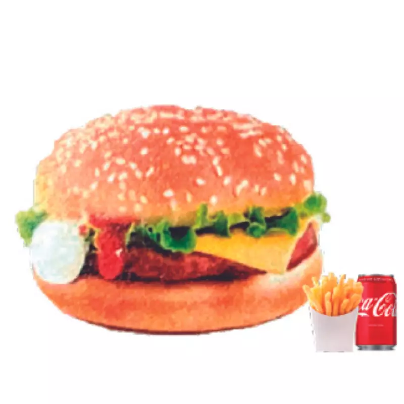 MENÚ CHEESE BURGER.