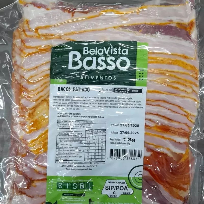 BACON TIRAS - BELA VISTA