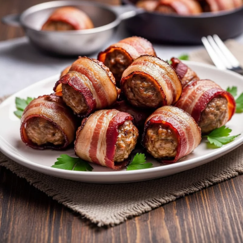 MEDALHAO DE CARNE MOIDA COM BACON