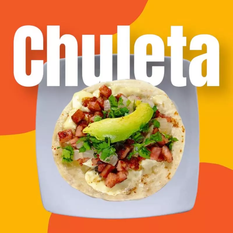 Gringa de chuleta ahumada