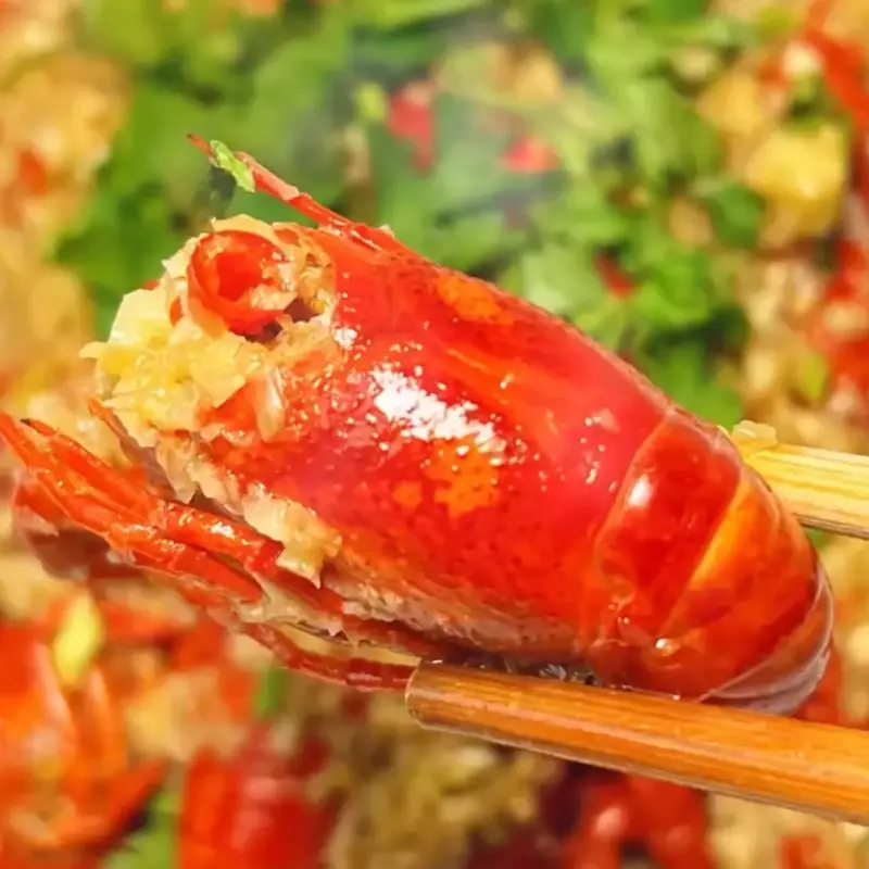 AJO CANGREJO DE RIO 蒜香小龙虾