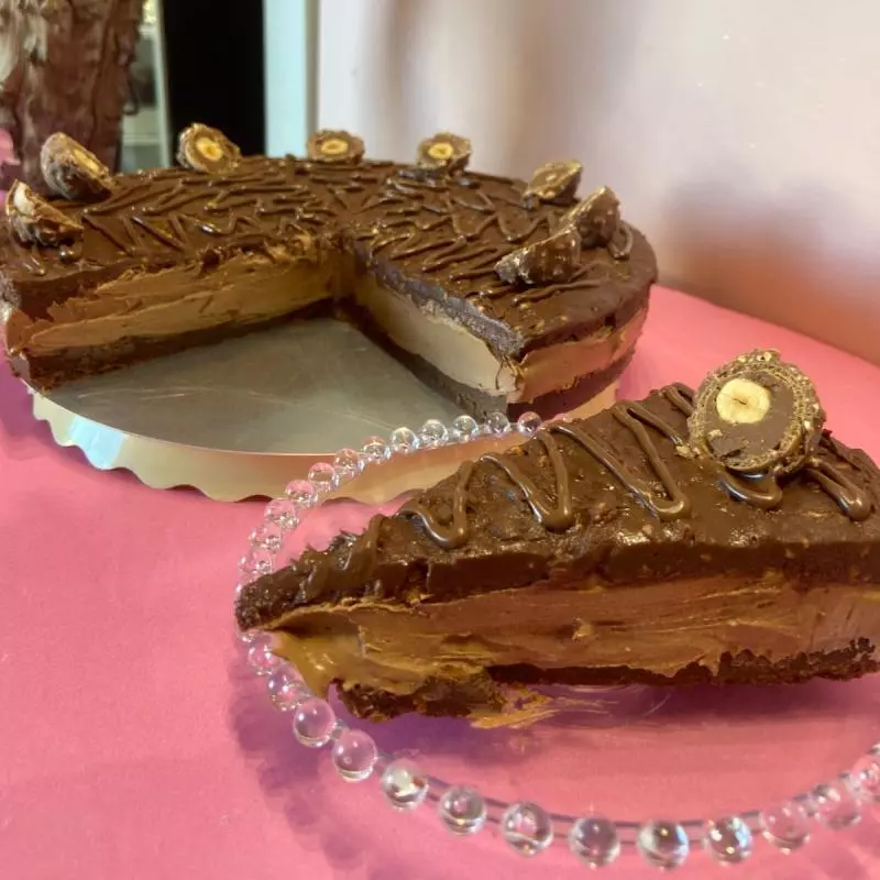 TORTA DE FERRERO (FATIA)