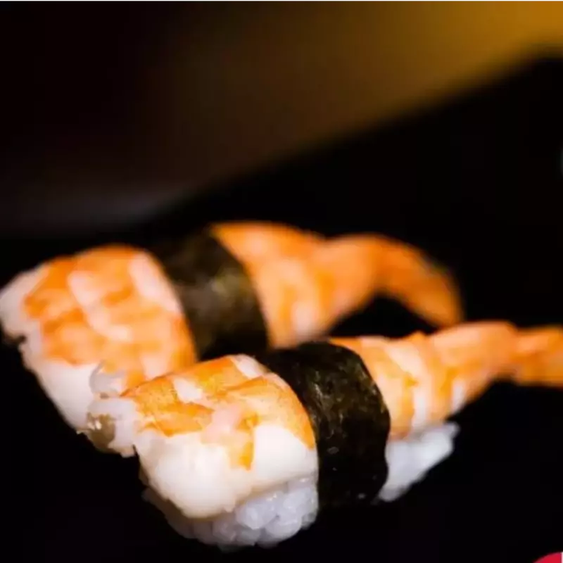 Nigiri de camarão 05 unit.