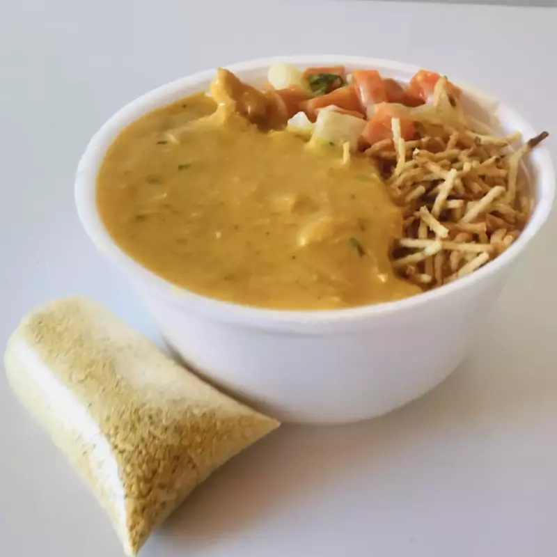 Pratinho de Creme de galinha