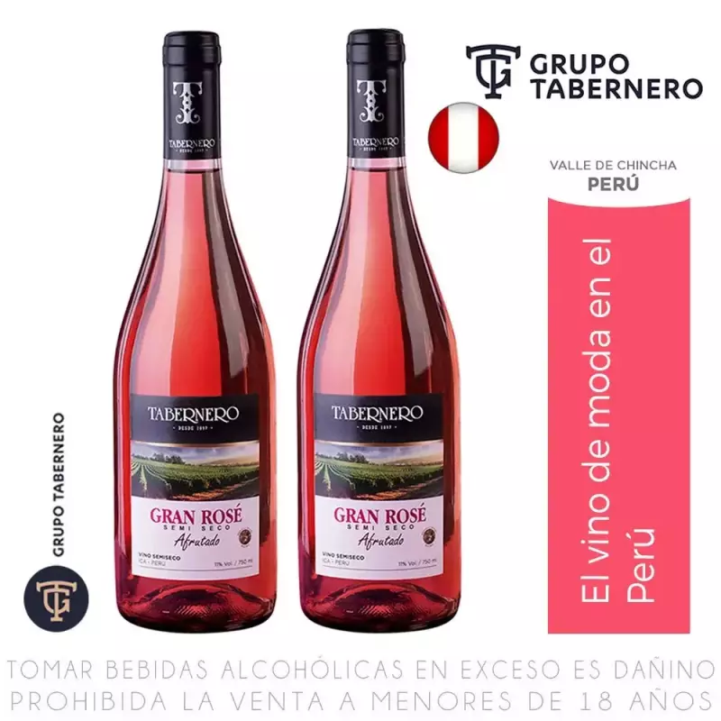 Dúo Vino Tabernero Rosé