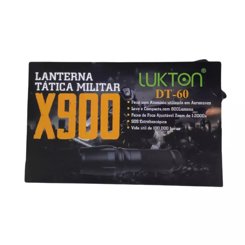 LANTERNA TATICA LUKTON  X900 DT-60