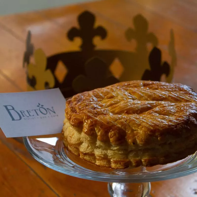 Galette de Rois  (Rosca de Reyes francesa)