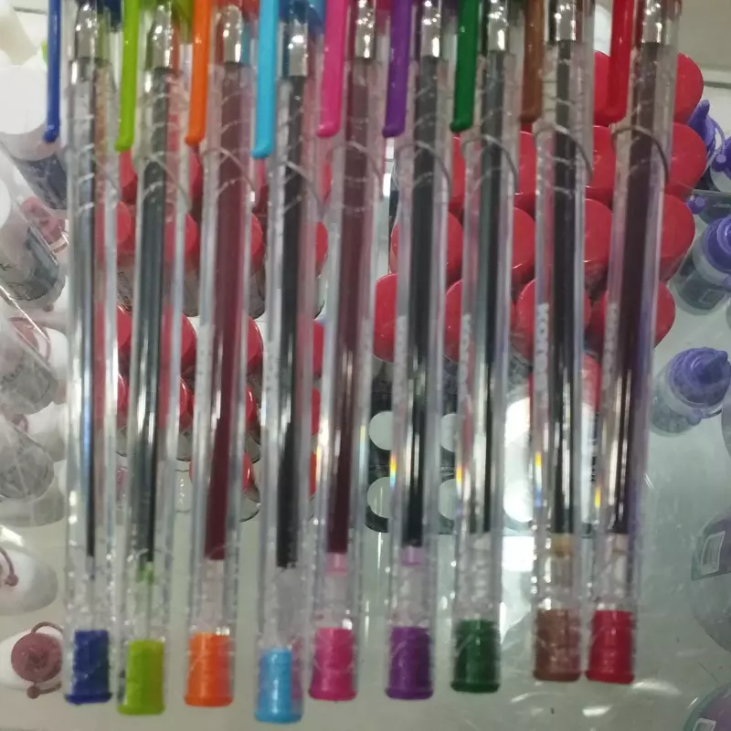 Bolígrafos de colores gel kores