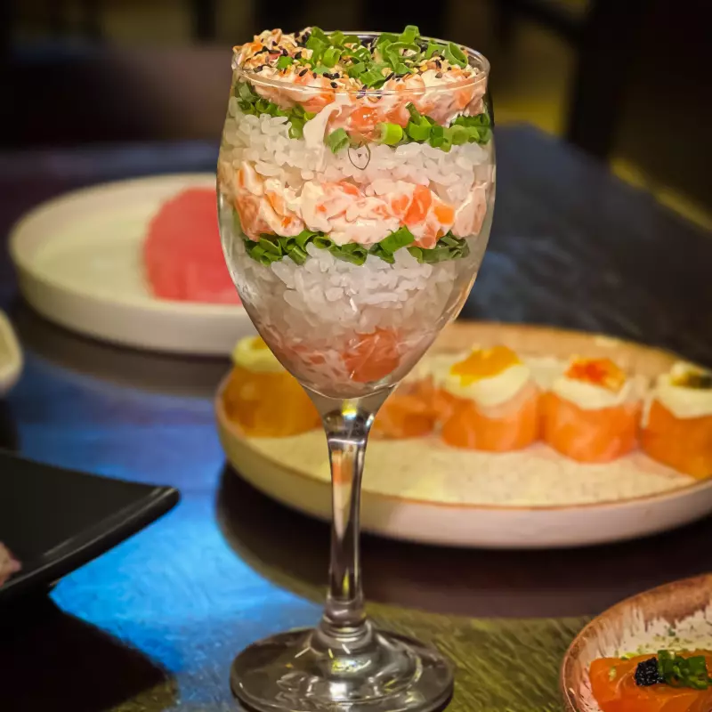 Temaki na Taça (apenas salão)