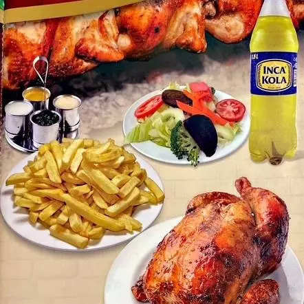 1 pollo + gaseosa 1.5L oferta