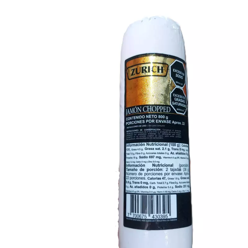 Jamón chopped