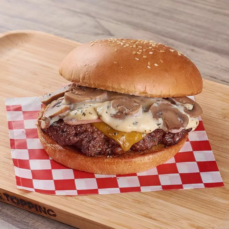 Hamburguesa Champiñones
