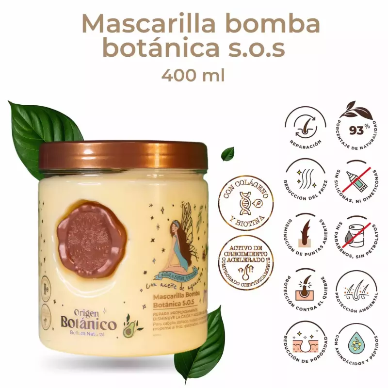 MASCARILLA BOMBA BOTANICA