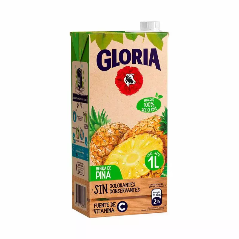 Gloria piña 1L