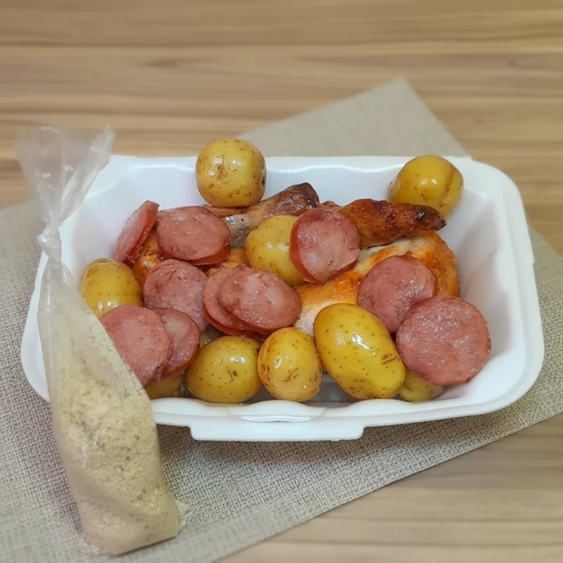 1/2 FRANGO COMPLETO