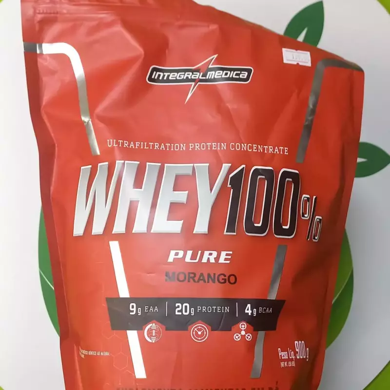 Whey Int. Médica 100% Ref. Morango