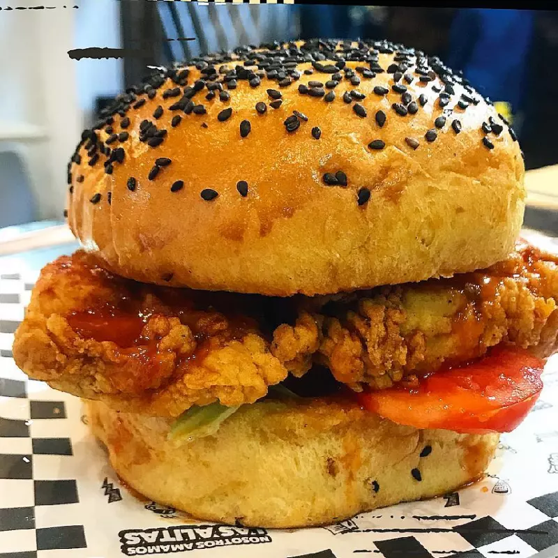 Angry Chicken Burger