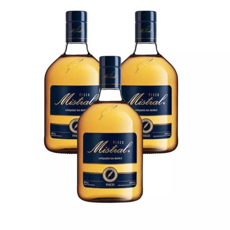 Promo Pisco Mistral 35º 1 Lts