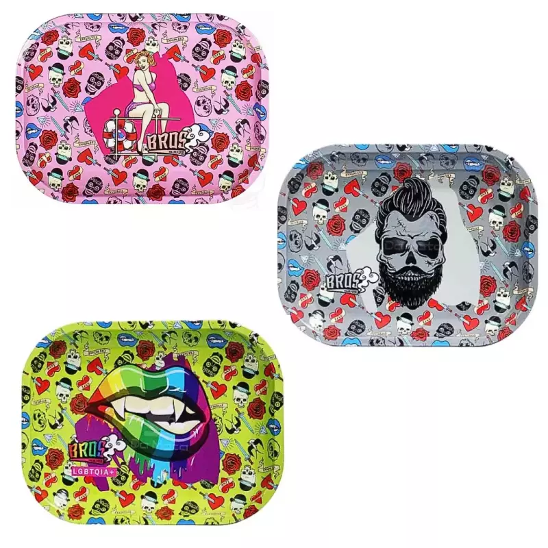 Bandeja de Metal Bros pequena