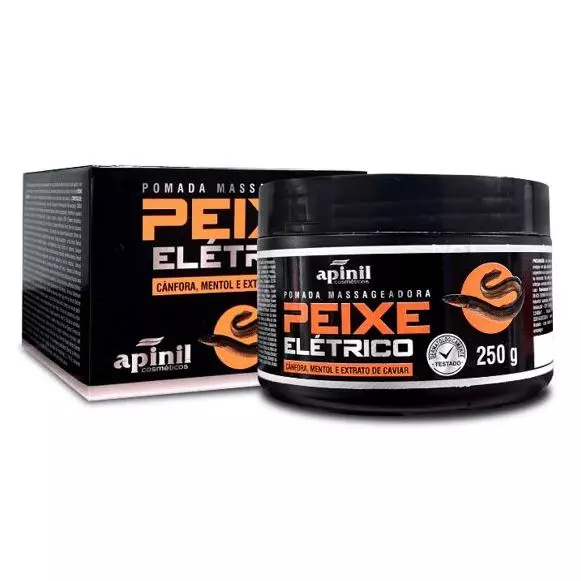 Pomada Peixe elétrico 250g pote