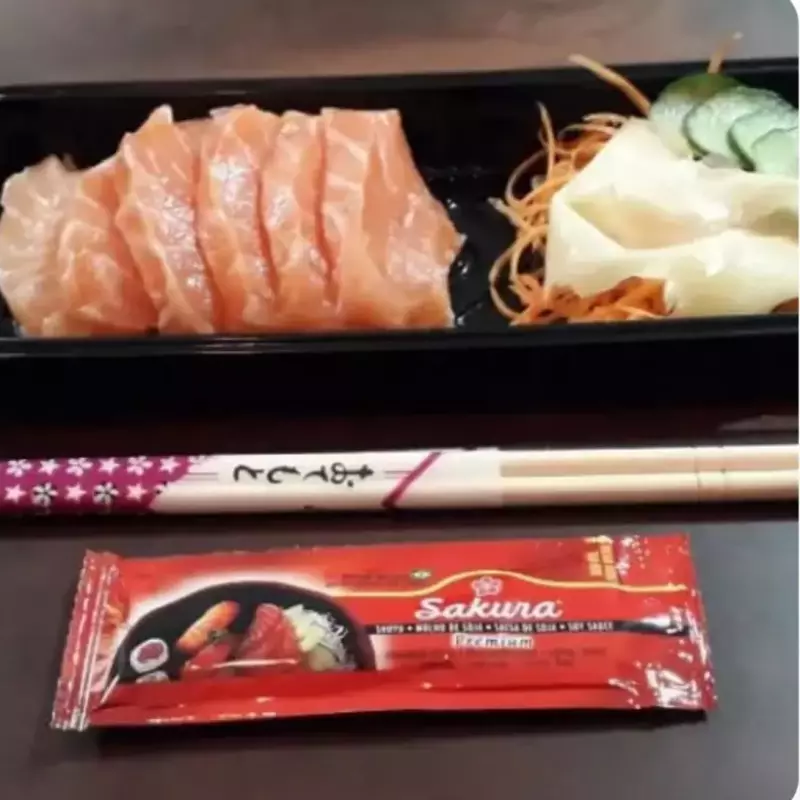 Sashimi salmão (6 peças)