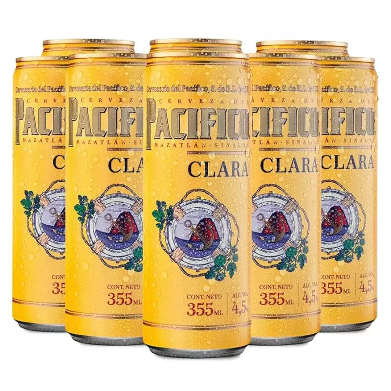 Pacífico clara six