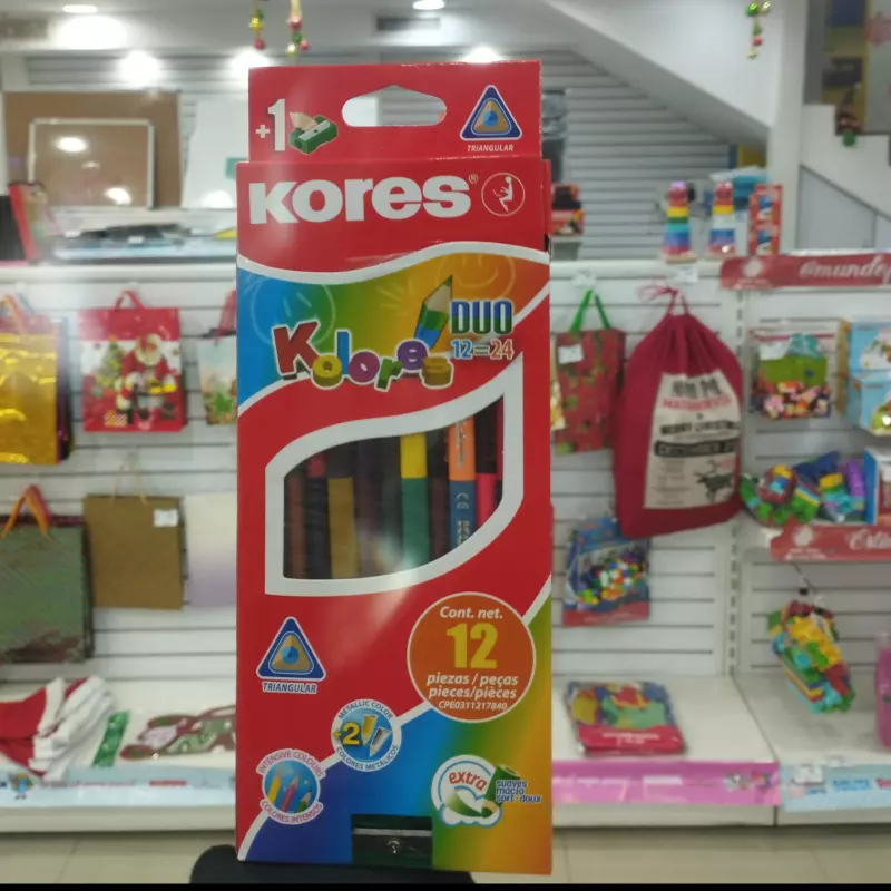 Creyones kores Duo 12 piezas