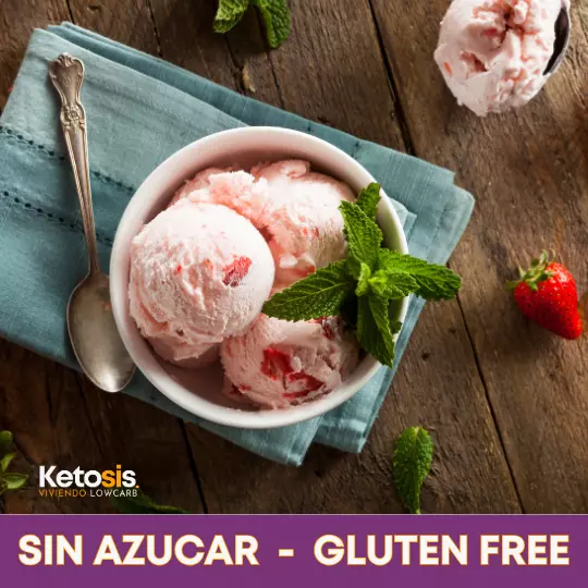 Helado de Fresa