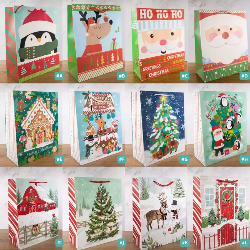 Bolsas de Regalo Navidad (L)