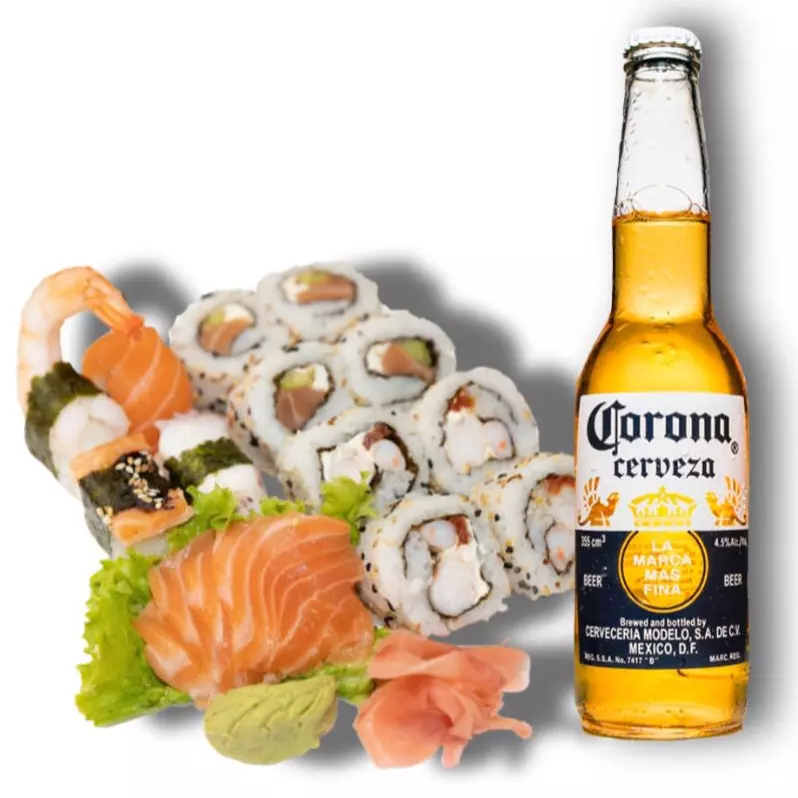 tabla 16 piezas combinadas + corona 355ml