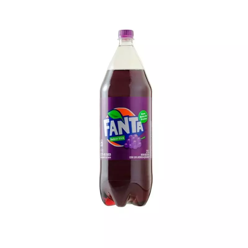 Fanta uva  2 Litros