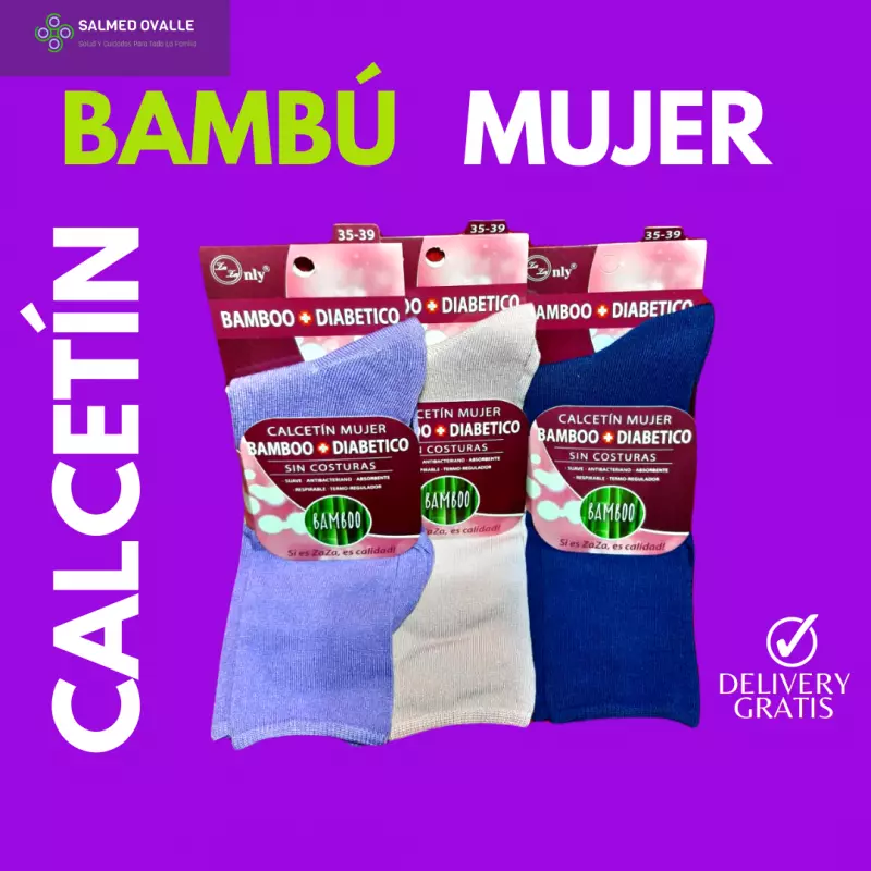 CALCETIN BAMBÚ MUJER