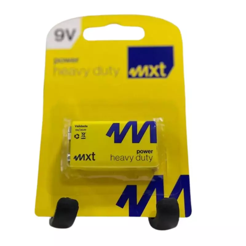 BATERIA 9V MXT AMARELA ZINCO