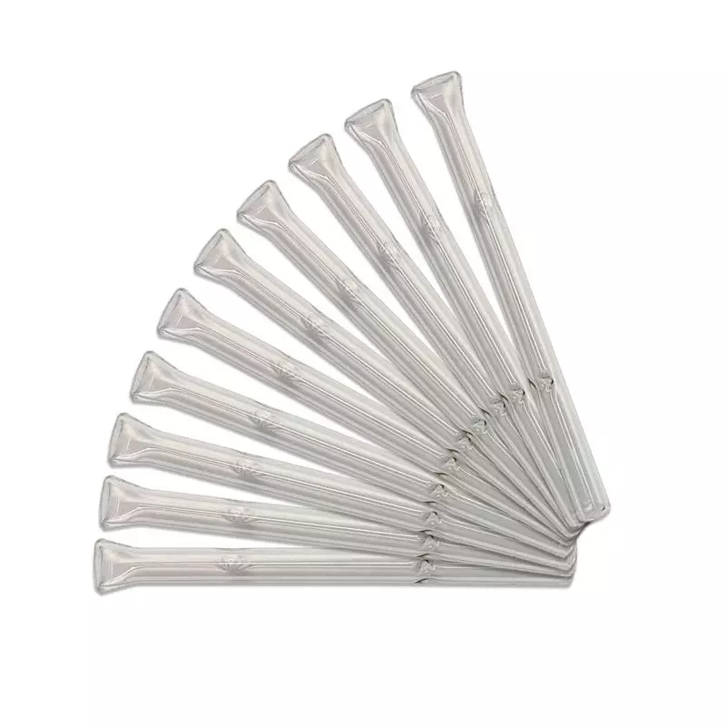 Piteira de Vidro Longa - 5mmx 7cm