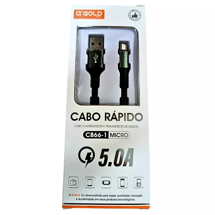 CABO USB GOLD V8 CB66-1 (1METRO)