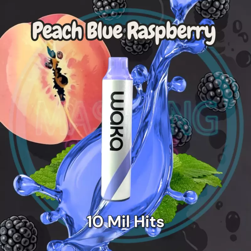 Peach Blue Raspberry