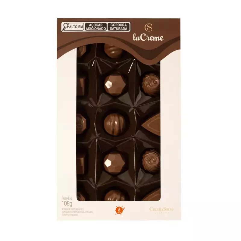 Caixa de BombonsMiniShowLaCreme 108g