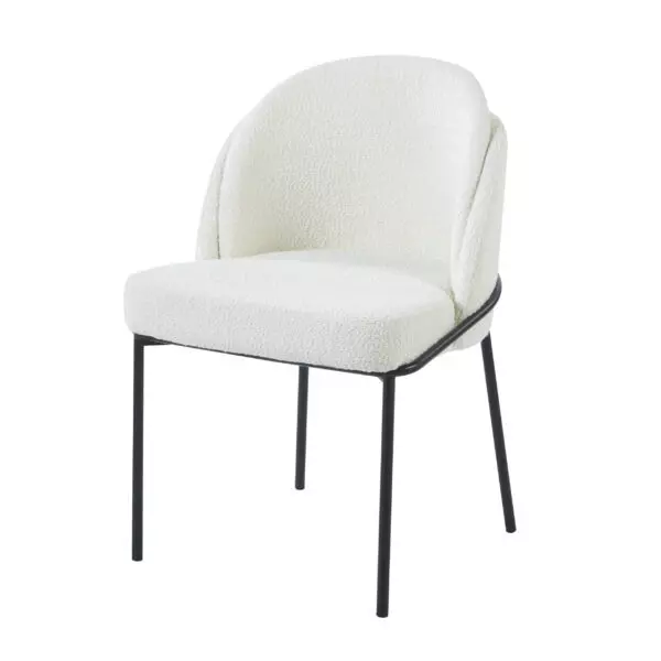 Sillón Burgués Boucle White