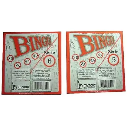 094 Bloco p/ bingo 100 fls - c/ 12