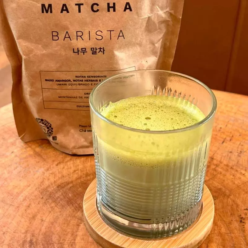 Matcha caramelo
