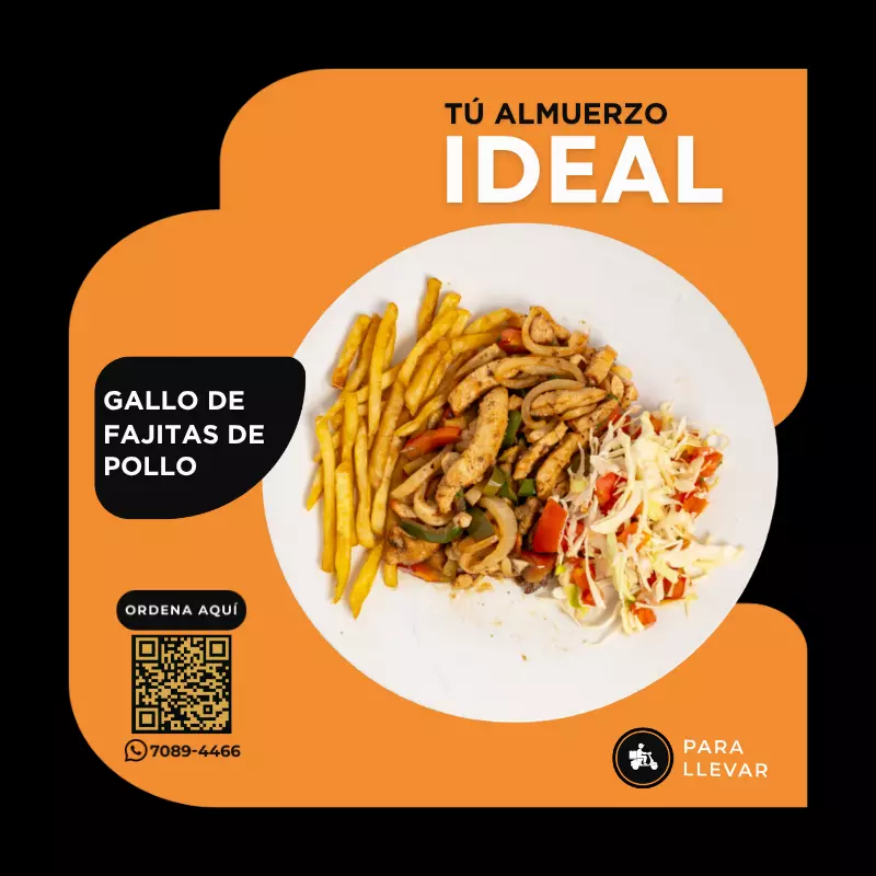 Gallo de Fajitas de Pollo