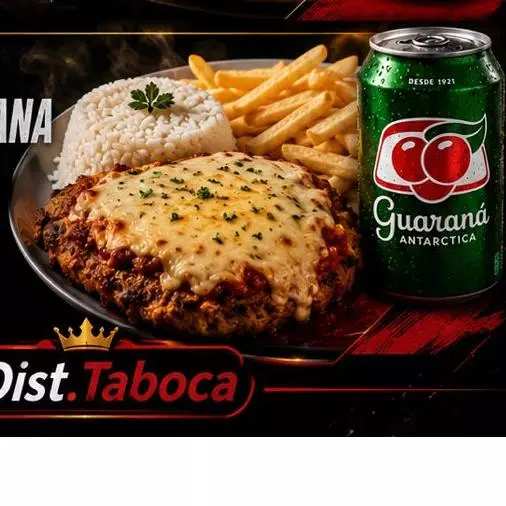 Parmegiana de gado+Guarana lata