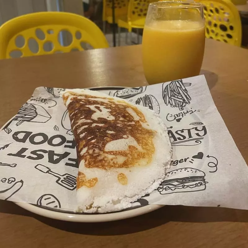 Escolha o sabor Tapioca