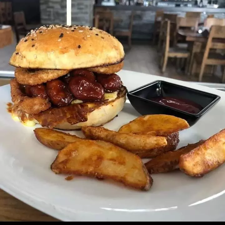 Hamburguesa de boneless